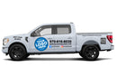 Custom Ford F-150 Truck Decals | Full Business Branding Kit for Side & Back