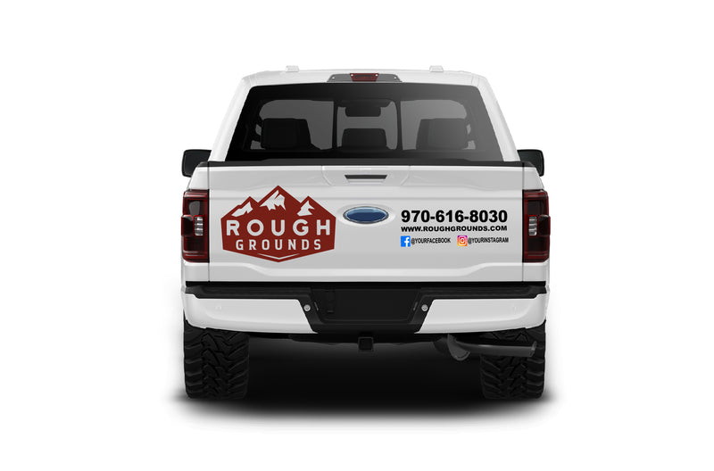 Custom Ford F-150 Truck Decals | Full Business Branding Kit for Side & Back