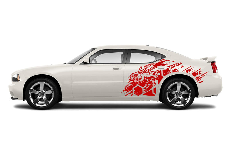 Furious hornet side graphics decals for Dodge Charger 2006-2010