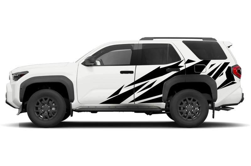  Geometric pattern side graphics decals compatible with Toyota 4Runner