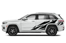 Geometric pattern graphics decals compatible with Jeep Grand Cherokee