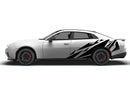 Geometric patterns graphics side decals for Dodge Charger