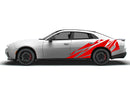 Geometric patterns graphics side decals for Dodge Charger