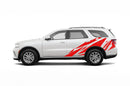 Geometric pattern side graphics decals for Dodge Durango