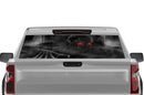 Ghost skull perforated window graphics decal for Chevrolet Silverado