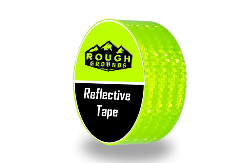 Green reflective PVC safety tape for trailers