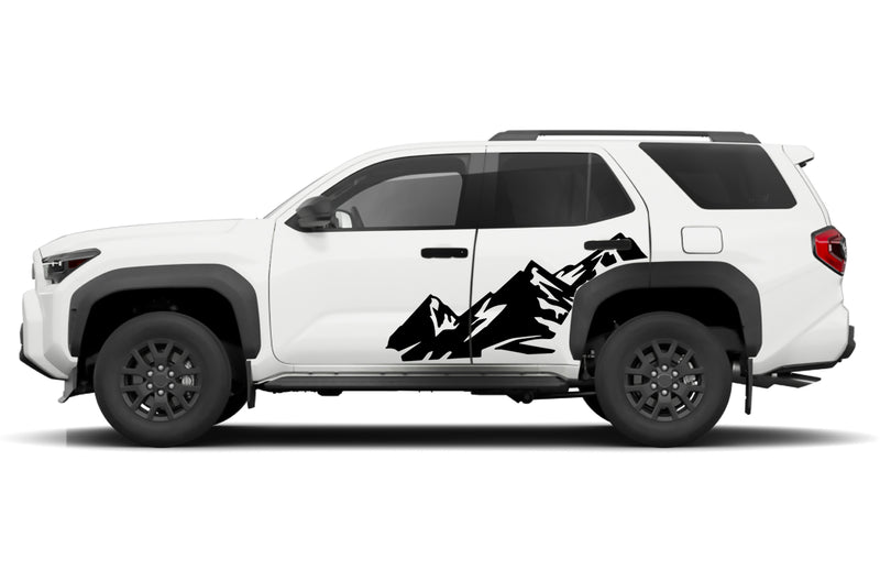 High mountain side graphics decals compatible with Toyota 4Runner