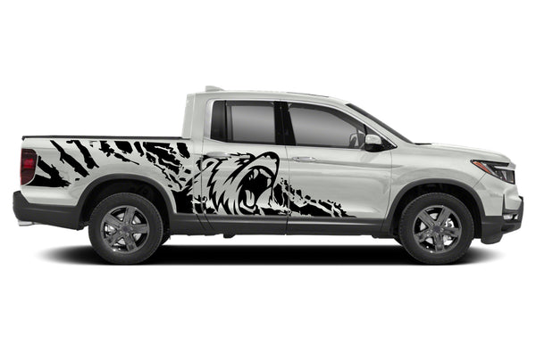 Bear splash side graphics decals for Honda Ridgeline