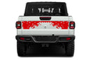 Mud splash tailgate graphics decals compatible with Jeep Gladiator JT