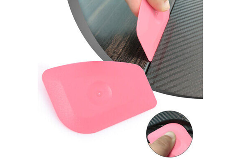 Lil' Chizler Hard-edge Detailer Pink Squeegee