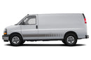 Lower Stripes Side Graphics Decals for GMC Savana