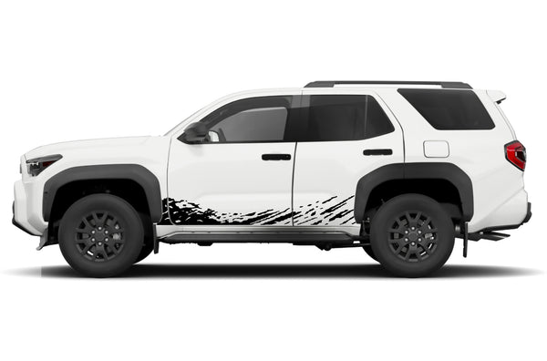 Lower mud splash side graphics decals compatible with Toyota 4Runner