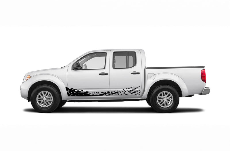 Lower mud splash graphics decals for Nissan Frontier 2005-2021