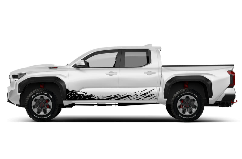 Lower mud splash side graphics decals for Toyota Tacoma