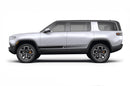 Lower panel stripes side graphics decals for Rivian R1S