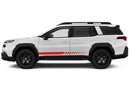 Lower panel stripes side decals graphics compatible with Subaru Outback
