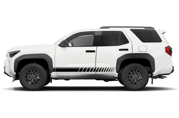 Lower side stripes graphics decals compatible with Toyota 4Runner