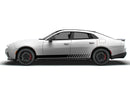 Lower speed side racing stripes graphics decals for Dodge Charger