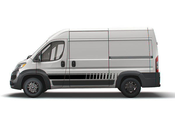 Lower stripes Decals for Ram ProMaster, Van Graphics & Stickers