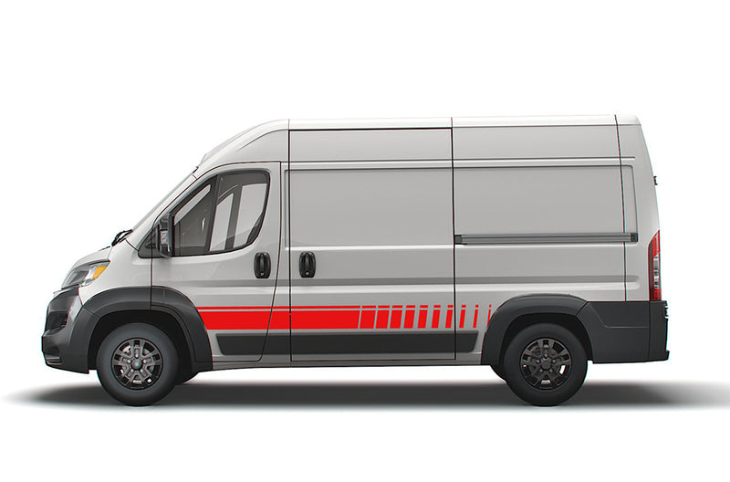 Lower stripes Decals for Ram ProMaster, Van Graphics & Stickers