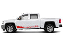 Lower mud splash side bed graphics decals for GMC Sierra 2014-2018