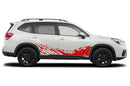Lower mud splash graphics decals for Subaru Forester 2019-2024