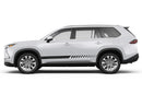 Lower panel side stripes graphics compatible with Toyota Highlander