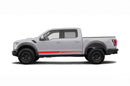Lower rocker stripes graphics decals for Ford F150 Raptor 2017-2020