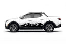 Mountain graphics decals for Hyundai Santa Cruz