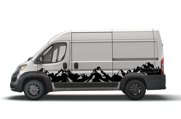 Mountain Escape Decals for Ram ProMaster, Van Graphics & Stickers