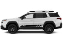 Mountain lower side stripes graphics decals for Subaru Outback