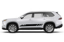 Mountain lower stripes graphics decals for Toyota Highlander