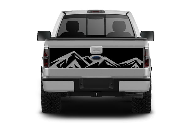 Mountain tailgate graphics decals for Ford F150 2009-2014