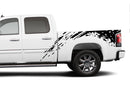 Mud splash side bed graphics decals for GMC Sierra 2007-2013