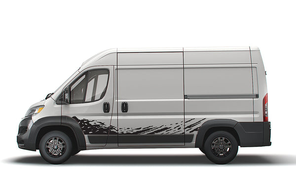 Mud splash Decals for Ram ProMaster, Van Graphics & Stickers