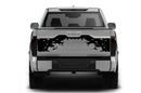 Mud splash tailgate graphics decals for Toyota Tundra