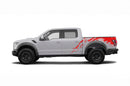 Mud splash side bed graphics decals for Ford F150 Raptor 2017-2020