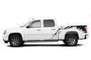 Mud splash side bed graphics decals for GMC Sierra 2007-2013