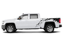 Mud splash side bed graphics decals for GMC Sierra 2014-2018