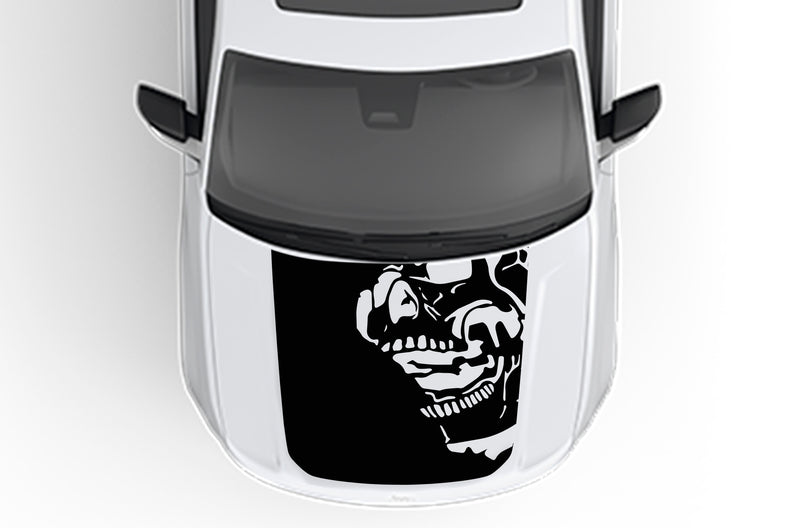 Nightmare hood decals compatible with Jeep Grand Cherokee