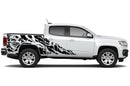Nightmare shredded graphics decals for Chevrolet Colorado 2015-2022