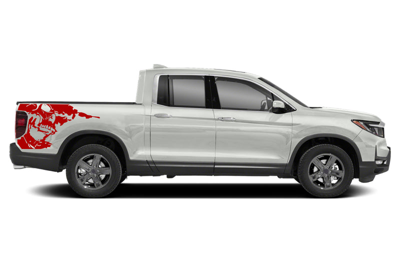 Nightmare side bed graphics decals for Honda Ridgeline