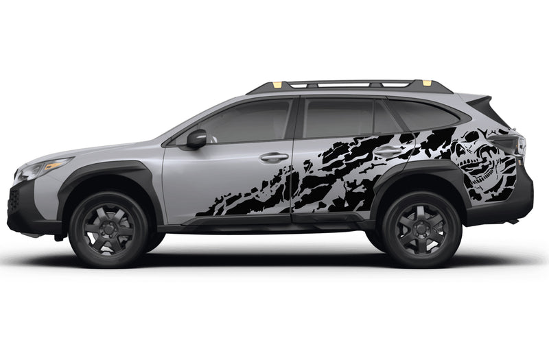 Nightmare side graphics decals for Subaru Outback