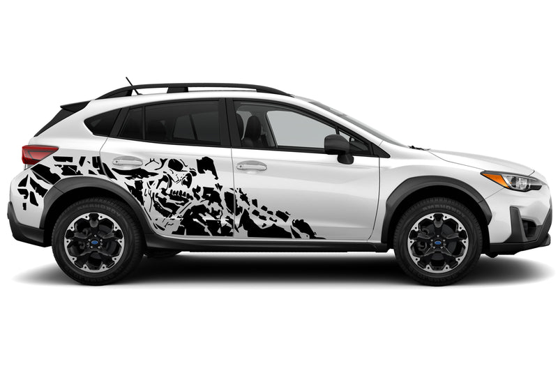 Nightmare graphics decals for Subaru Crosstrek 2018-2023