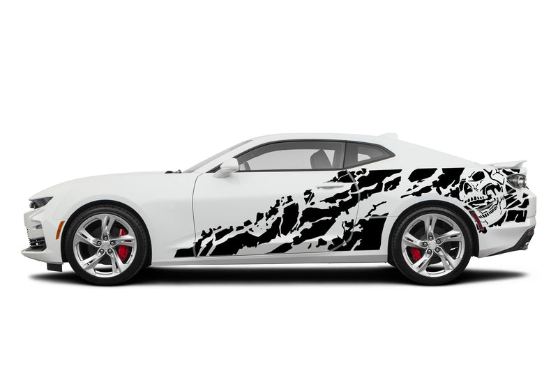 Nightmare side graphics decals for Chevrolet Camaro