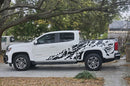 Nightmare shredded side decals graphics compatible with GMC Canyon 2015-2022