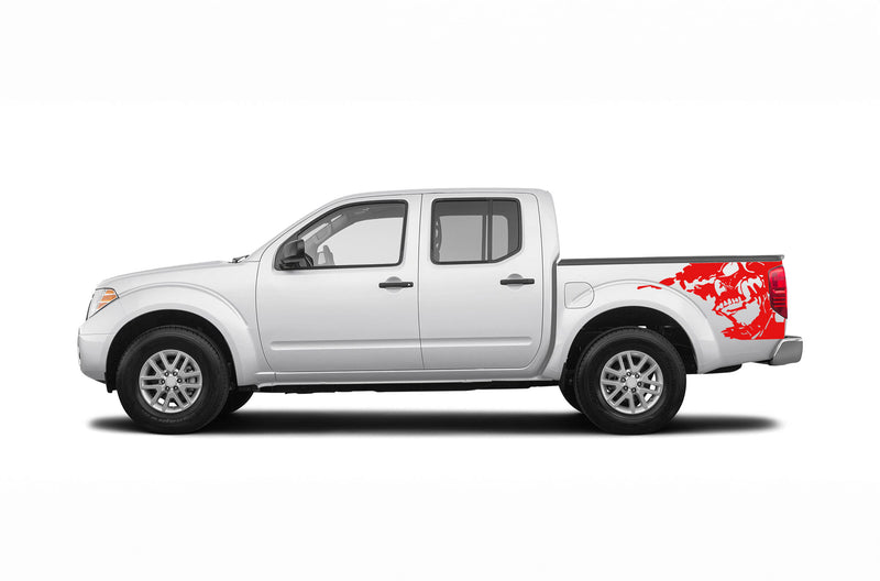 Nightmare bed side graphics decals for Nissan Frontier 2005-2021