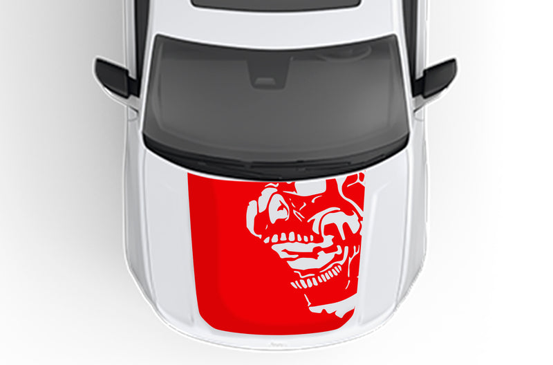 Nightmare hood decals compatible with Jeep Grand Cherokee