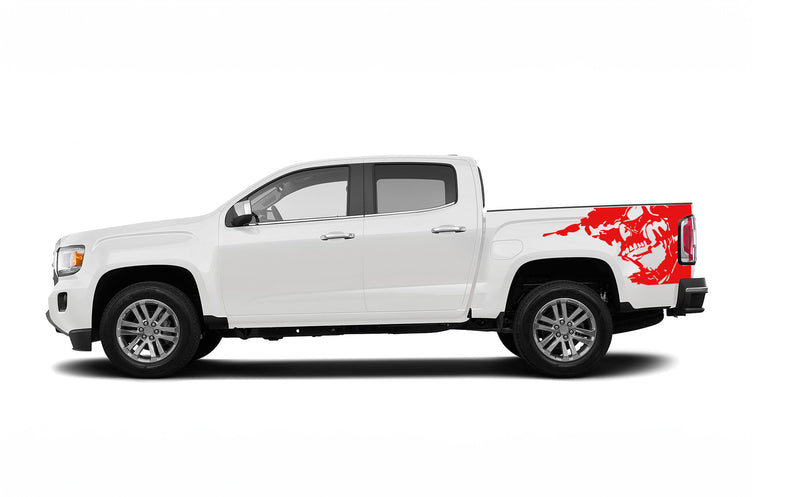 Nightmare side bed graphics decals for GMC Canyon 2015-2022