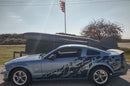 Nightmare side graphics, stickers decals compatible with Ford Mustang 2010-2014